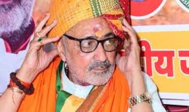 giriraj singhs girvi gamchha a big issue in begusarai