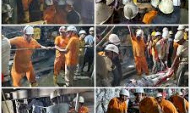 14 people trapped in copper mine rescued safely