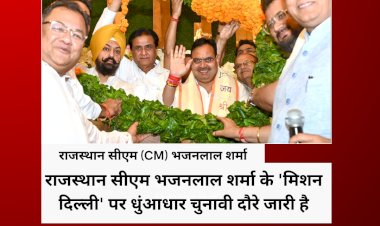 rajasthan cm bhajanlal sharma is putting his strength on mission delhi