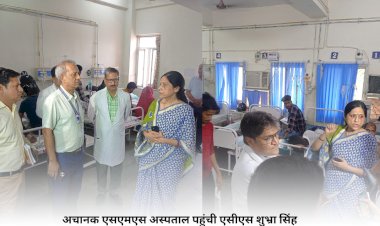 acs reached the hospital to inspect heatwave related arrangements