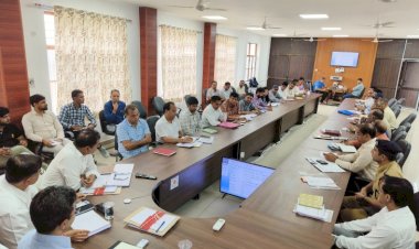 will visit the district in charge on 28th and 29th may will present his report in the meeting of senior officers on 31st may