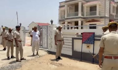 sanchore police freezes hideouts worth crores of drugs mafia