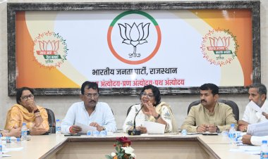 bjps national minister vijaya rahatkar took a meeting regarding the preparations of the state working committee
