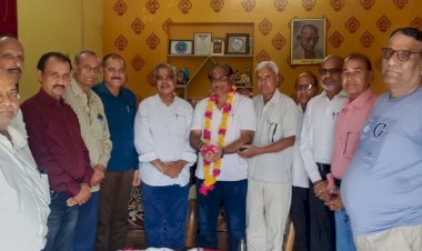 anil gupta became president of bundi pensioner samaj
