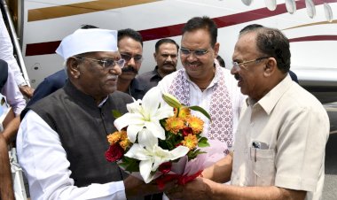 governor designate haribhau kisanrao bagde reached jaipur