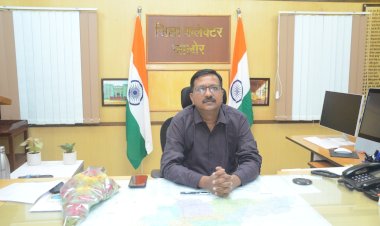 pradeep gawande takes charge as jalore district collector