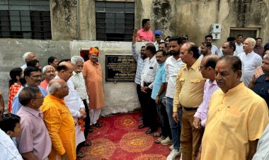 devnani attended the foundation stone laying ceremony