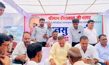 energy minister hiralal nagar held public hearing