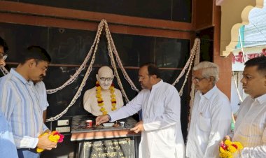 statement of former mla sanyam lodha remembering gandhiji