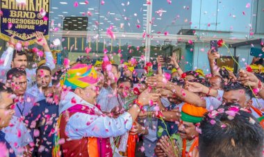 grand welcome in jaipur