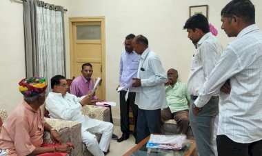 jogaram patel held public hearing in jodhpur circuit house