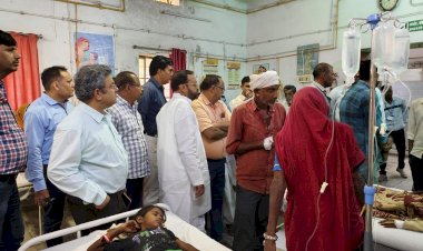 sanyam lodha in sirohi government hospital meet bhanaram bhil family