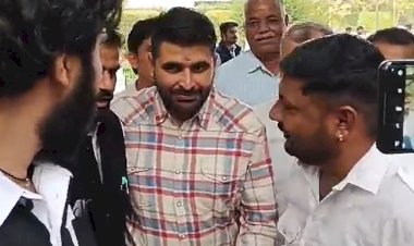 mla ravindra singh bhati appeared in udaipur court