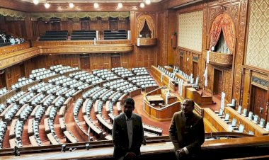 assembly speaker vasudev devnani visited japans parliament