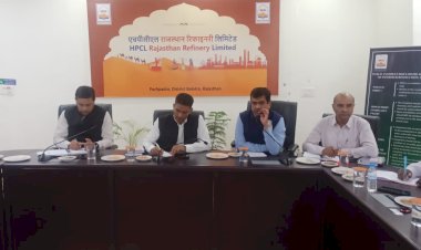 hpcl rajasthan refinery is the dream project of the state 82.7 work completed.