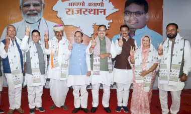 newly elected mla met chief minister bhajanlal sharma