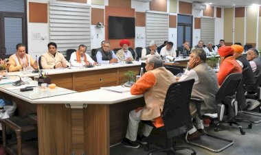 chief minister reviewed development works with jodhpur udaipur mlas