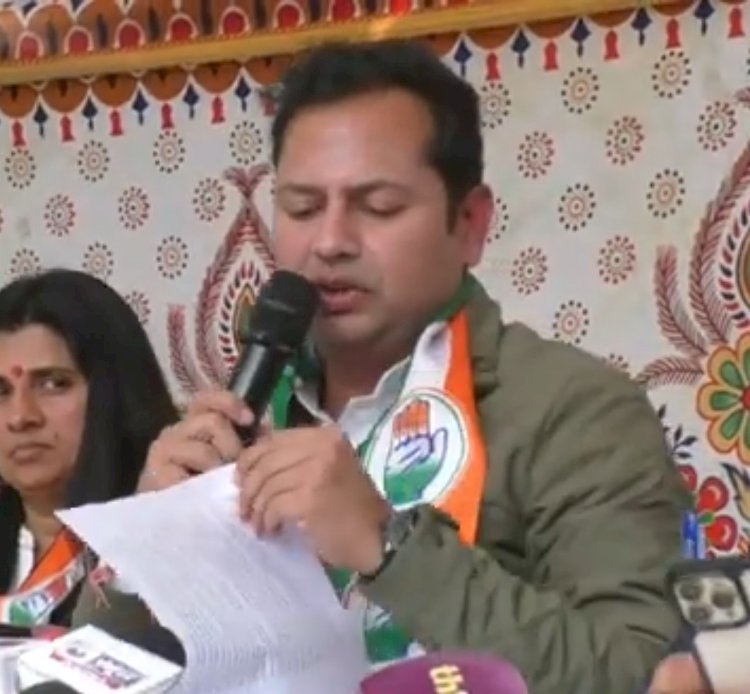 vaibhav gehlot enumerated the works of ashok gehlot government raised questions on bhajanlal government