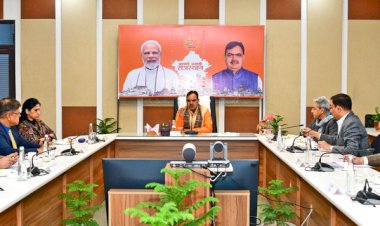 bhajan lals meeting to improve traffic system in jaipur