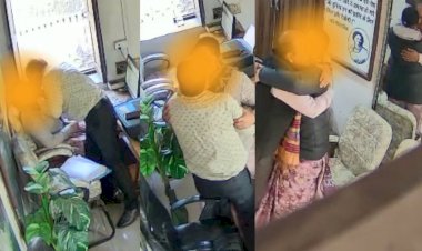 teacher in government school crossed all limits video of obscene act with woman goes viral