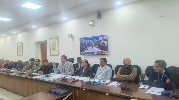 government secretary dr. samit sharma gave instructions for the progress of animal husbandry department