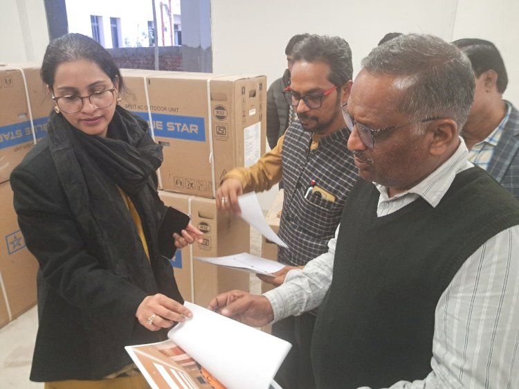 managing director inspected the under construction rmsc building