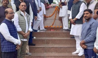 farmer leader rajesh pilots birth anniversary celebrated in jaipur