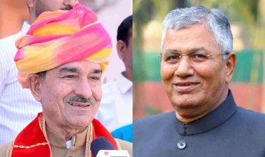 madan rathore and pp choudhary pali mp for sansad ratna award