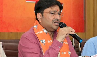 rajasthan tiranga yatra 2025 bhupendra saini in bjp office