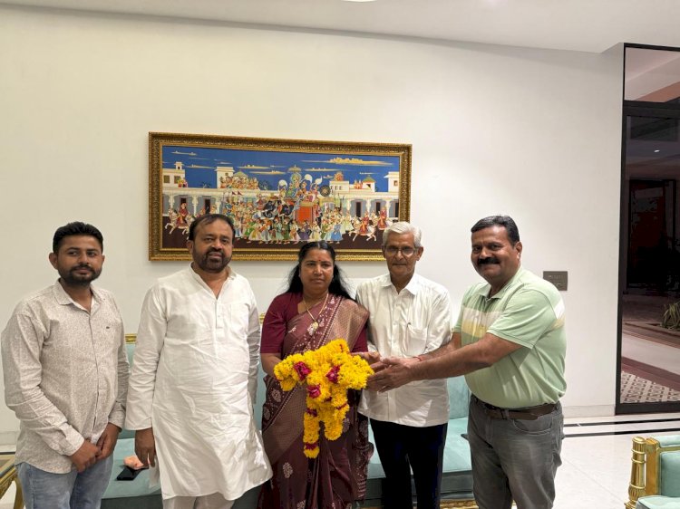 banaskantha mp meet with sanyam lodha in sheoganj