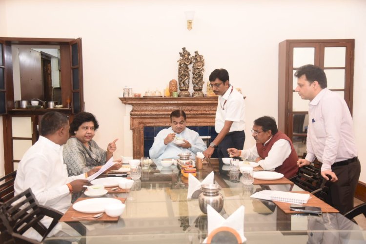 positive meeting with nitin gadkari regarding the demand for cut in jaipur bandikui express