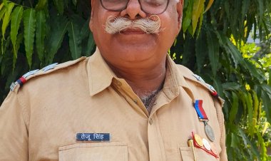 sho teju singh promote as an inspector rajasthan ramsin police station