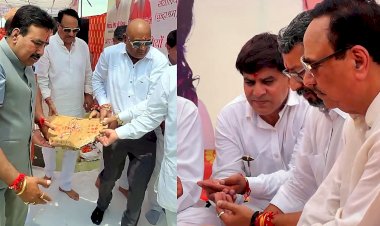 ajmer old age home land worship ugpf service works shakti singh bandikui meghraj singh royal ugpf