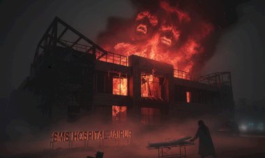 jaipur sms hospital fire 8 deaths negligence questions
