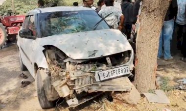 jalore car accident 5 mnrega workers child crushed 2 dead