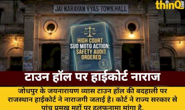 town hall ki badhali par highcourt naraz sarkar se manga halafnama
