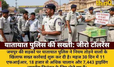 jaipur zero tolerance on speeding drunk driving no helmet 11 fir 18k challans