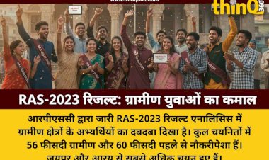 ras 2023 result analysis rural candidates success rpsc