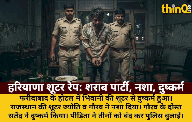 faridabad shooter rape alcohol party intoxication then rape revealed